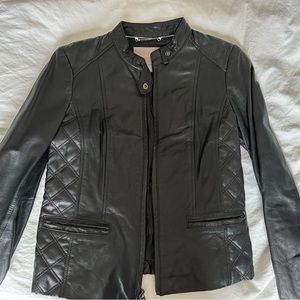 Banana republic leather jacket